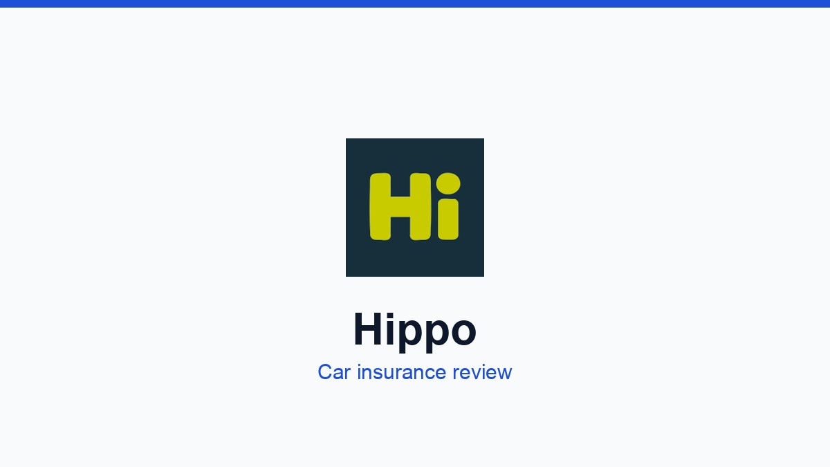 Hippo car insurance